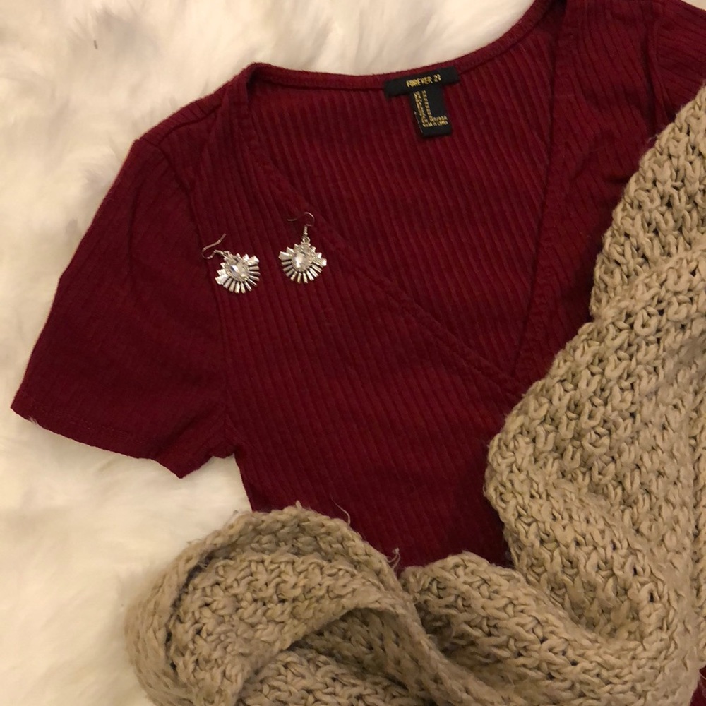 F21 Red Shirt